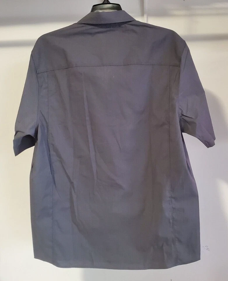 NWT Mens Cloudvei Long Sleeve Button Down Shirt Size S Gray Smoke $40 G531 - Image 2 of 2