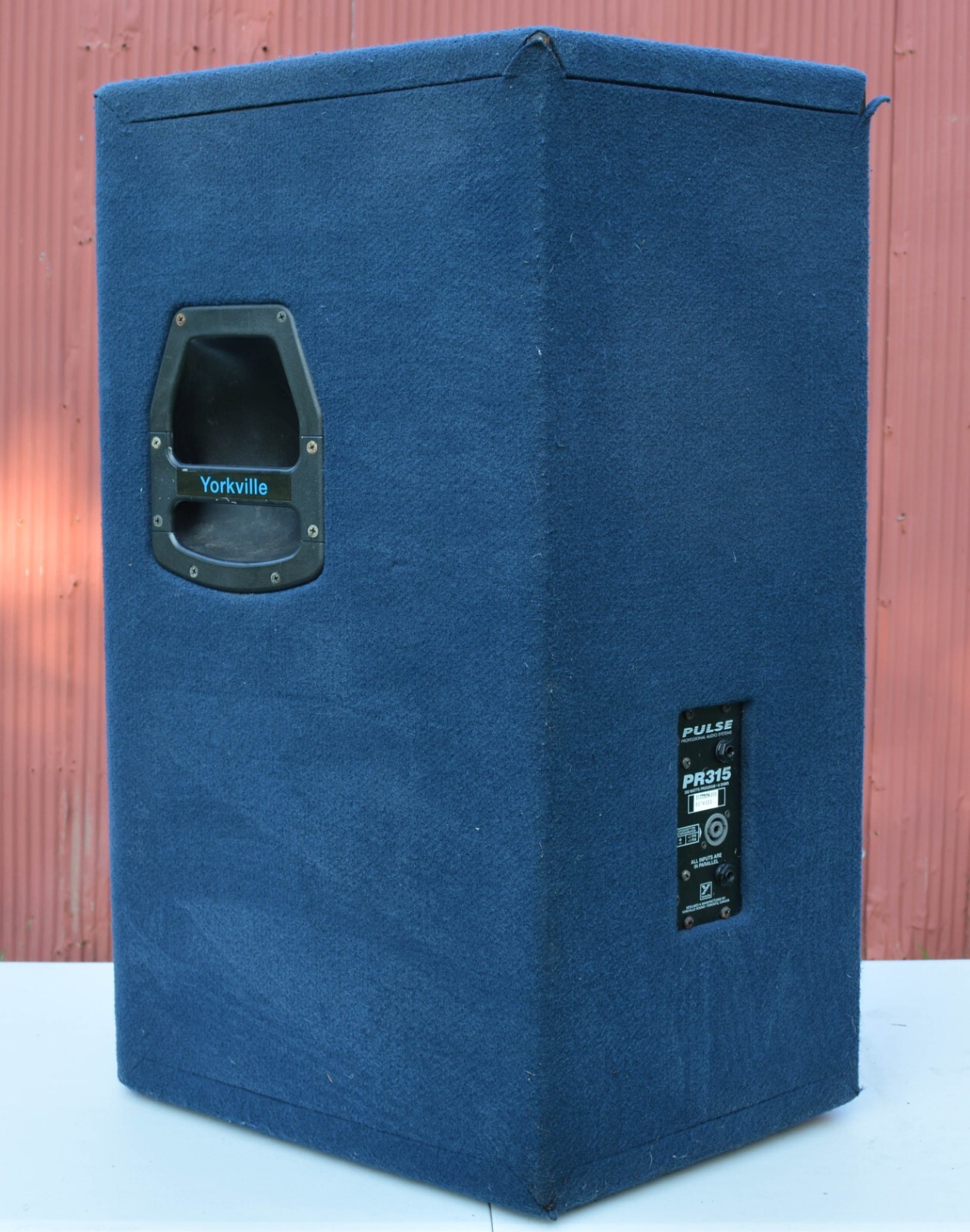 YORKVILLE Pulse PR315 (Only 1) 15" Speaker 3Way 300W Blue eBay