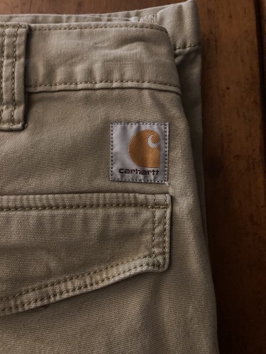 Carhart cargo pants size 36 x 32 color khaki
