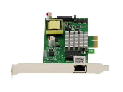Carte PCIe 2.5 Gigabit PoE+ 30W Power Over Ethernet 1000 1G 2.5G Intel I225 - Photo 6/6