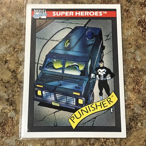 Punisher Battle Van 1990 Impel Marvel Universe Serie 1 - Karte #44 - Sammlerstück - Bild 4 von 5