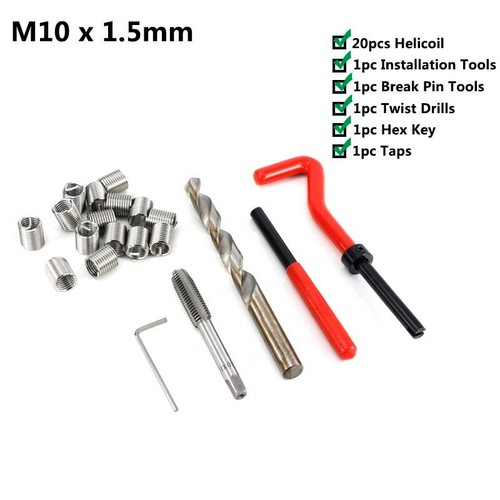 Pro Auto Gewinde Reparatursatz M3 M4 M5 M6 M7 M8 M10 M12/14 Metrisch Gewinde Reparatursatz - Bild 23 von 25