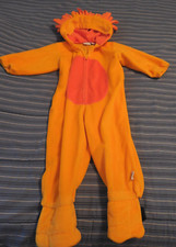 Lion Halloween Costume Toddler Baby Hooded Zip Up 2nd Step Size 18M Felt Mane