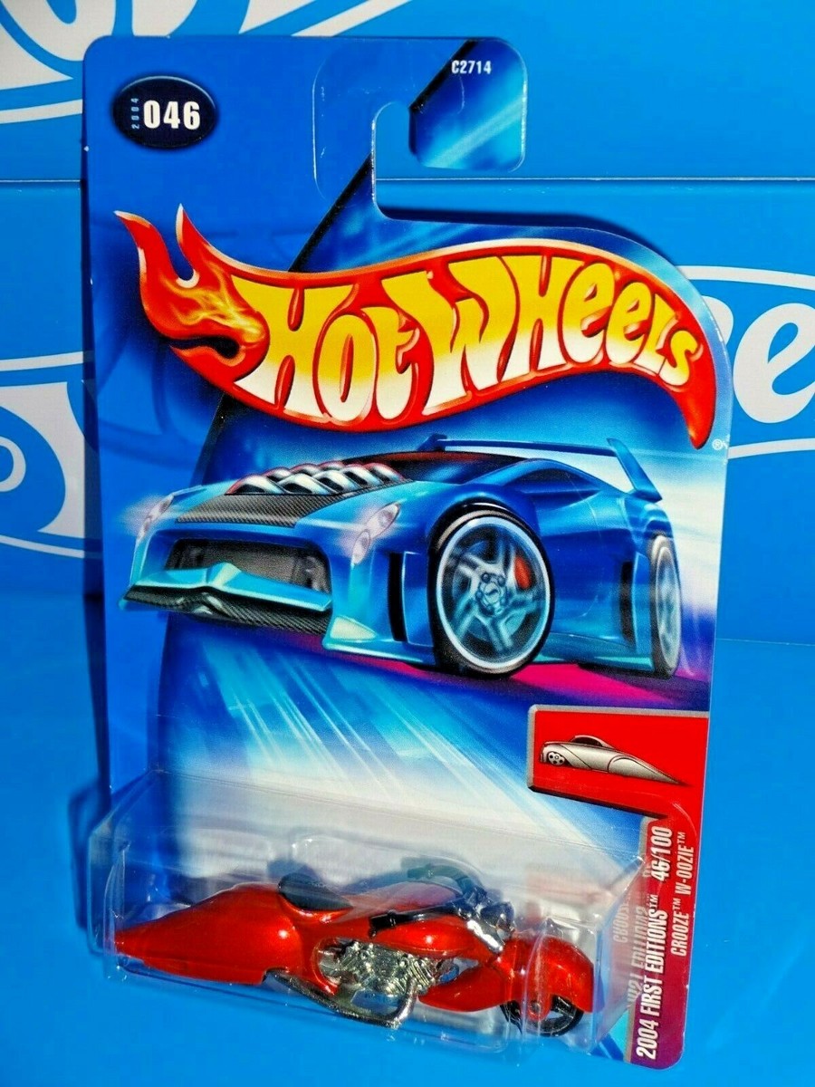Hot Wheels 2004 First Edition Crooze W-oozie Motorcycle #46