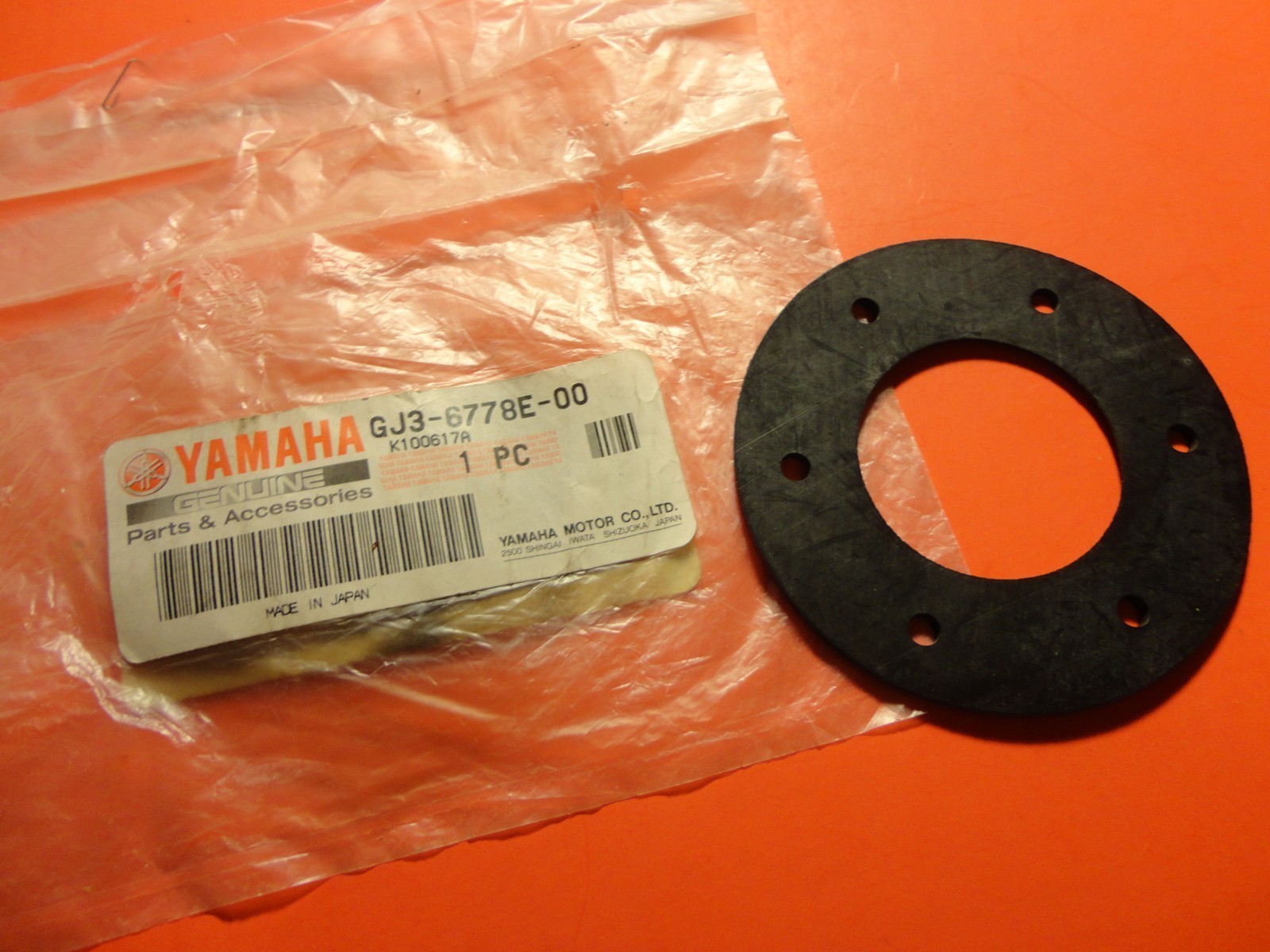NOS NEW OEM ORIGINAL FACTORY YAMAHA WAVE VENTURE OIL FILLER PACKING GJ3