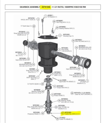 Tuerca Hexagonal Autoblocante Rosca Galvanizada Blanca M30 X 2 - Ref. 81249 - Foto 5