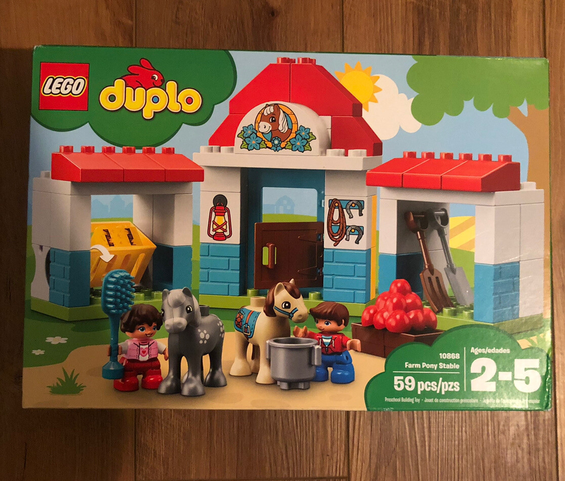 lego farm pony stable