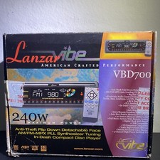 Lanzar VBD700 Vintage Car Radio Open Box