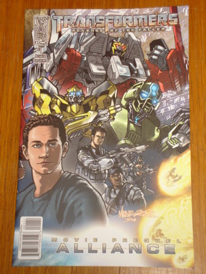 TRANSFORMERS ALLIANCE #1 RI COVER 2008 IDW ALEX MILNE