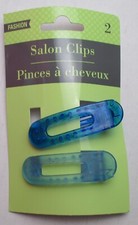New Fashion Salon Clips 2 pack Blue