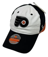 Zephyr NHL Philadelphia Flyers RARE "First Line” Washed Curved Bill ADJ Hat NWT