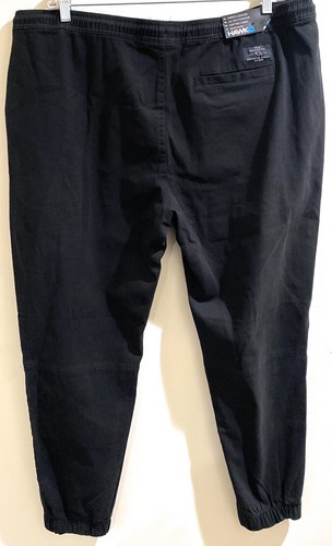 Tony Hawk Men 3x Stretch Black Joggers Comfort, Soft Fabric, All Seasons NWT - Picture 2 of 7