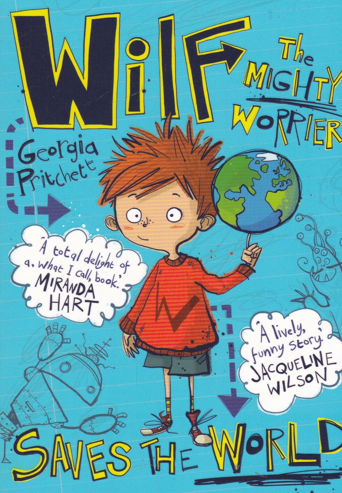 Wilf the Mighty Worrier Saves the World: Book 1 by Georgia Pritchett PAPERBACK - Image 2