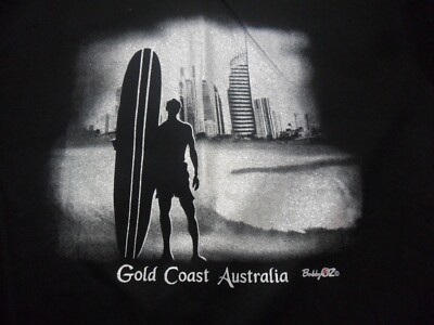 Large- Gold Coast Australia Surfing T- Shirt