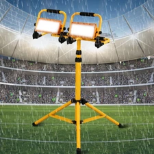 LED Camping Light Solar Spotlight Stand Night Market Stall Tripod Tool Kit