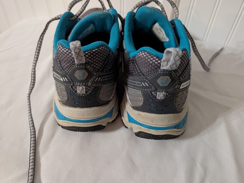 Asics Womens Shoes Gel Enduro 6 Running Sneakers Gray Blue Size 8.5 - Picture 4 of 13