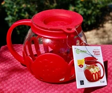 Ecolution Microwave Micro-Pop Popcorn Popper - 3-in-1 Lid - 1.5Qt