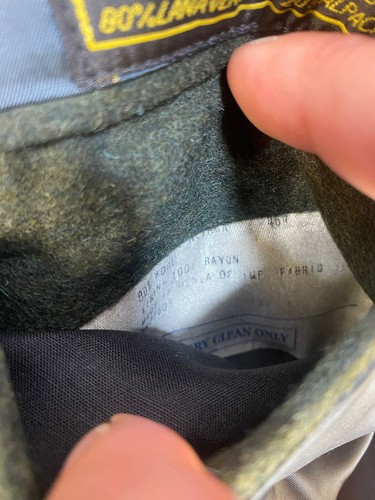 Himalaya Tiroler Loden Sportscoat Blazer olive green wool alpaca Austria size 46 - Picture 14 of 17