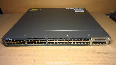 Cisco Catalyst WS-C3560X-48T-E V04 48X Gigabit ports switch 2X C3KX-PWR-350WAC