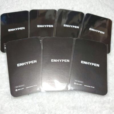 ENHYPEN Weverse neck pillow JAPAN Limited Official Photocard Photo