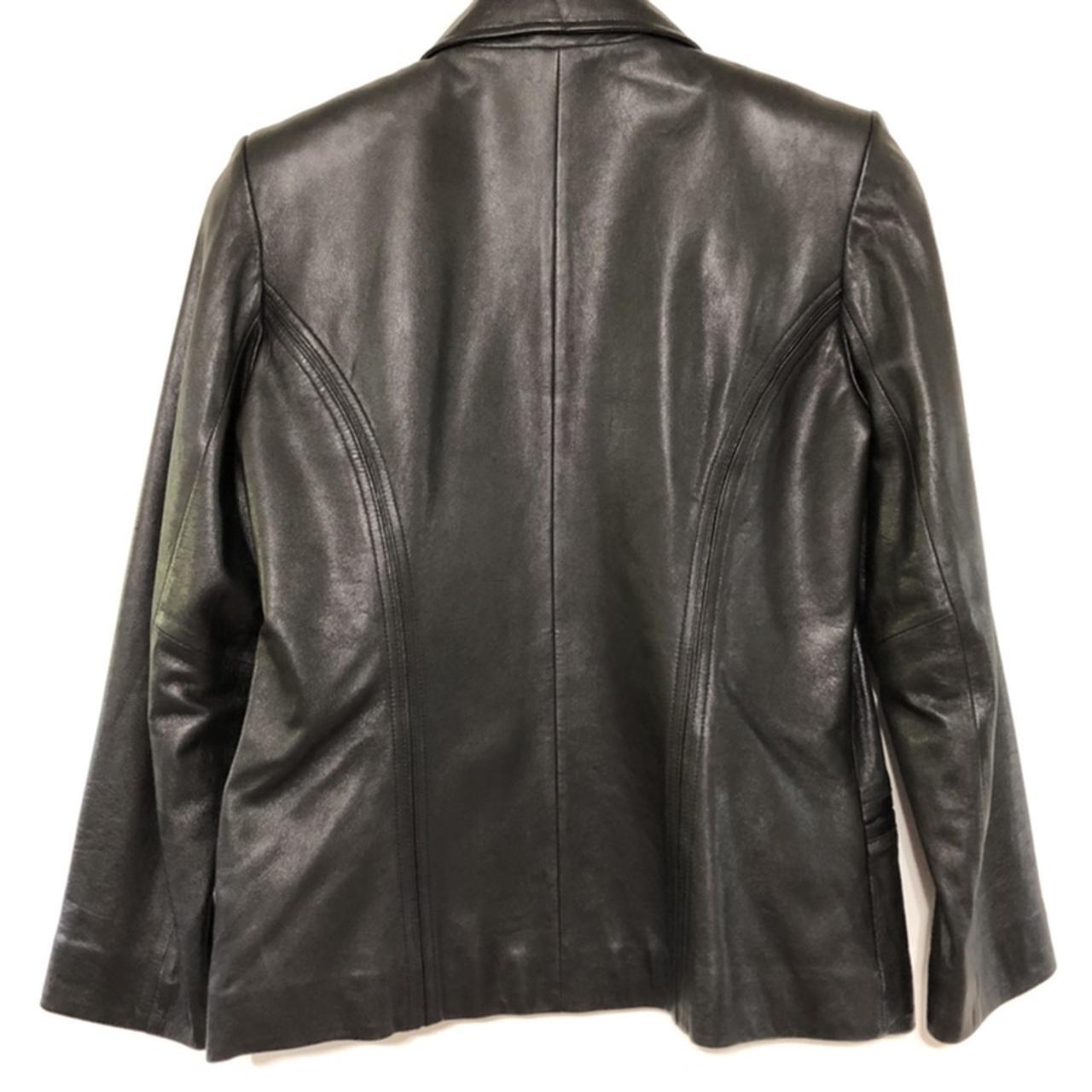 colebrook classics black leather jacket Gem