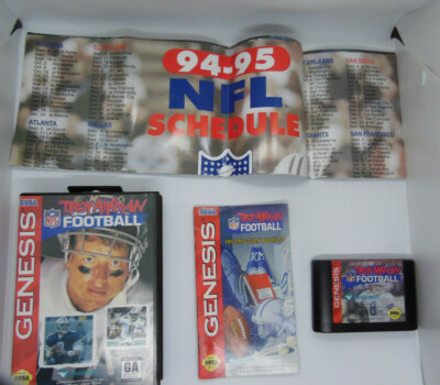  Desert Demolition,Jungle Book,Risk,LHX,Aikman Football Sega Genesis CIB
