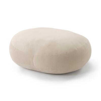MUJI Soft multi-cushion light beige that can also be used as a back support