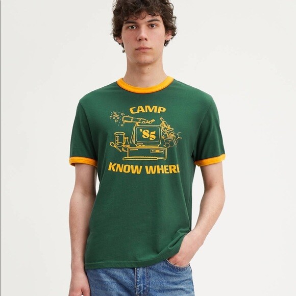 levis stranger things tshirt