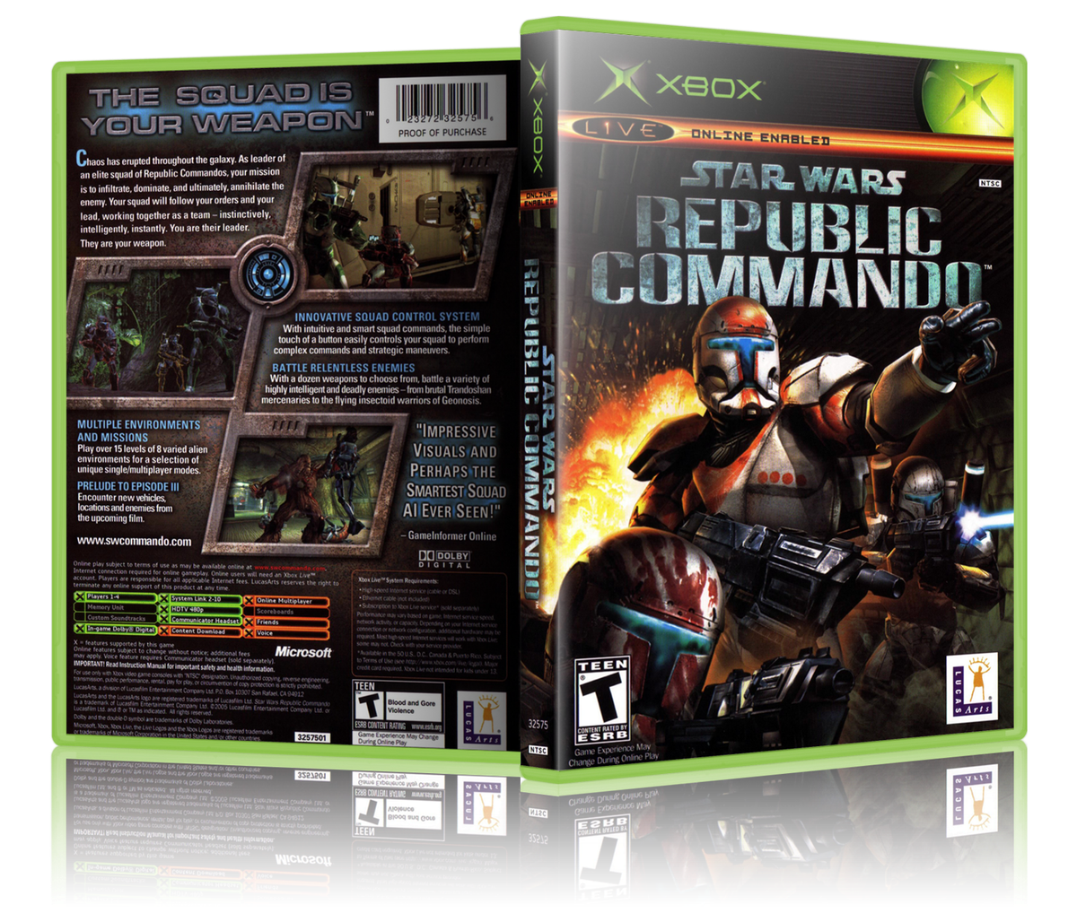 STAR WARS REPUBLIC COMMANDO 日本語版Windows用 STAR WARS REPUBLIC COMMANDO 日本語版Windows用