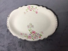 Homer Laughlin FLUFFY VIRGINIA ROSE 13 1/4" OVAL PLATTER