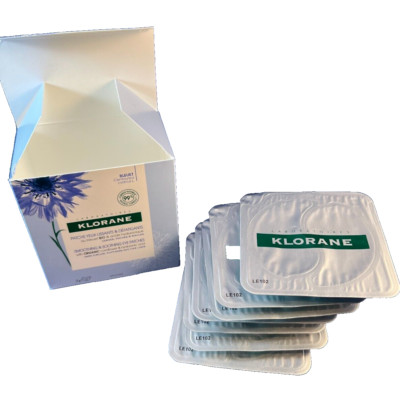 Klorane Smoothing and Soothing Eye Patches 7 Patches NEW IN BOX