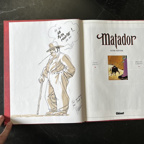 EO LABIANO et JAKUPI - Matador - Lune Gitane - DEDICACE - Picture 5 of 5