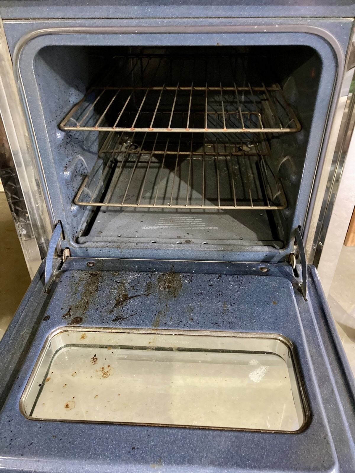 Vintage CALORIC Ultramatic Stainless Steel Gas Wall Stove/Broiler