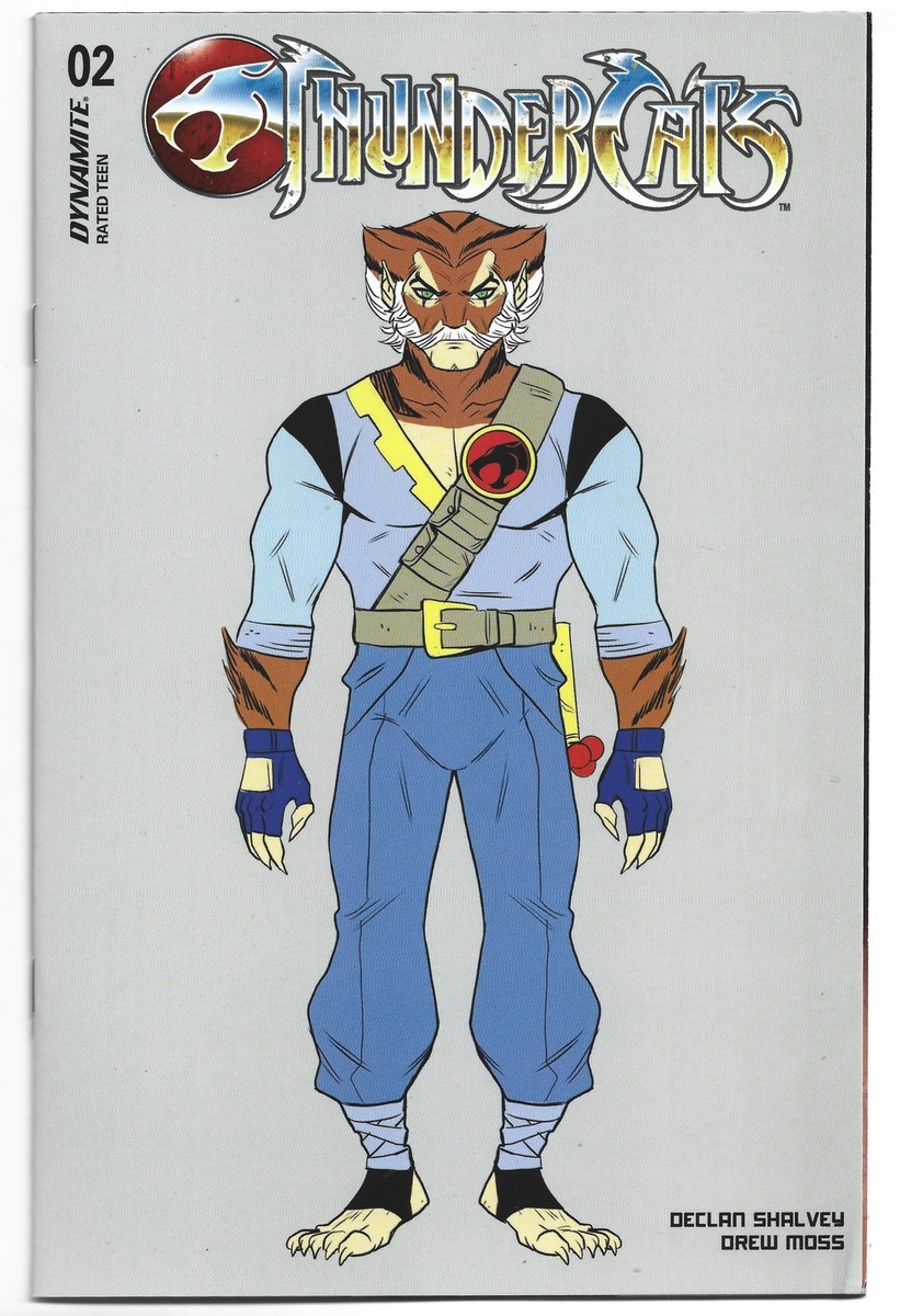 Thundercats #2 1:10 Drew Moss Design Variant Tygra Dynamite 2024