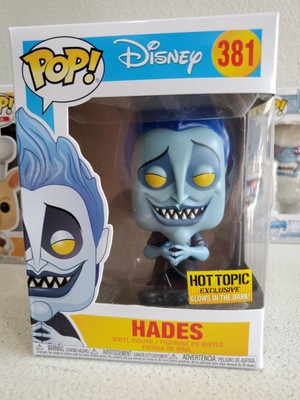 Funko Pop! #381 Hades GITD Hot Topic Exclusive Glows In The Dark Disney | eBay