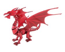 Red Dragon Metal Earth ICONX Premium Series 3D Metal Model DIY Kit ICX115 Gift