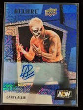2022 AEW Allure Darby Allin BLUE LINE AUTO /35 Trading Card #90737