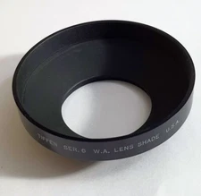 Tiffen Wide Angle Metal Lens Hood Shade screw in series SER6 VI  Made in USA New