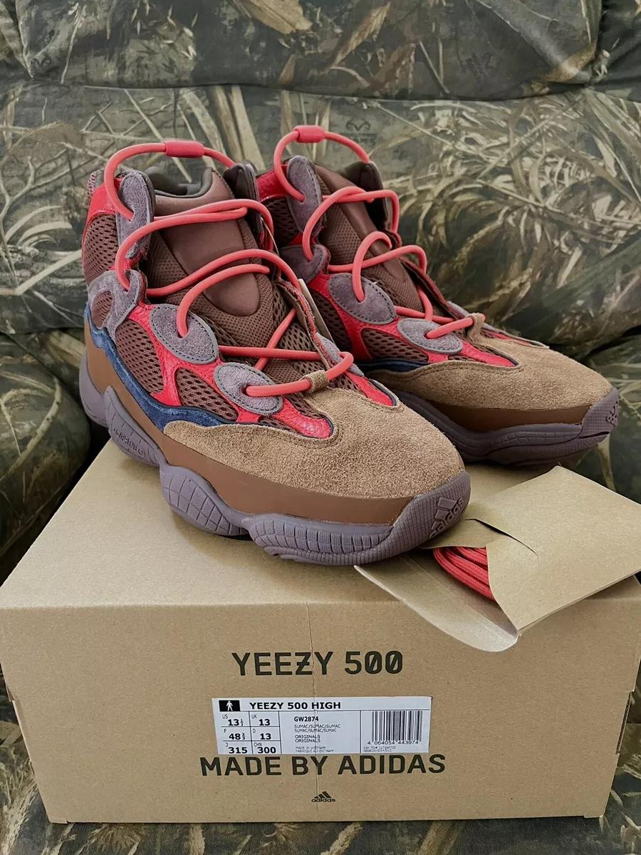 Yeezy 500 sales mens red