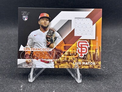 2024 Topps Series 2 SF Giants Luis Matos RC Rookie City Connect Relic #CC2-LM