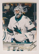 MARTIN JONES 2020-21 Upper Deck Overtime #86 San Jose Sharks