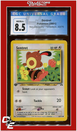 Sentret (1st Edition) graded CGC 8.5 for sale on eBay