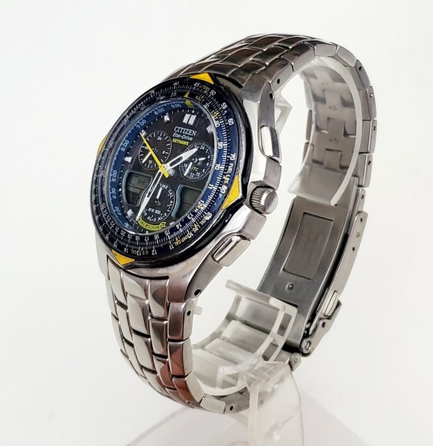 Citizen Ecodrive Blue Angels Skyhawk 