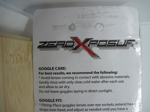 ZERO XPOSURE Adjustable SWIM GOGGLES ZX Youth-Teen / Yellow - Picture 8 of 10