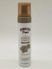 Hawaiian Tropic Sunless Tanning Foam, Moisturizing Self Tanner, Dark, 6.7 oz