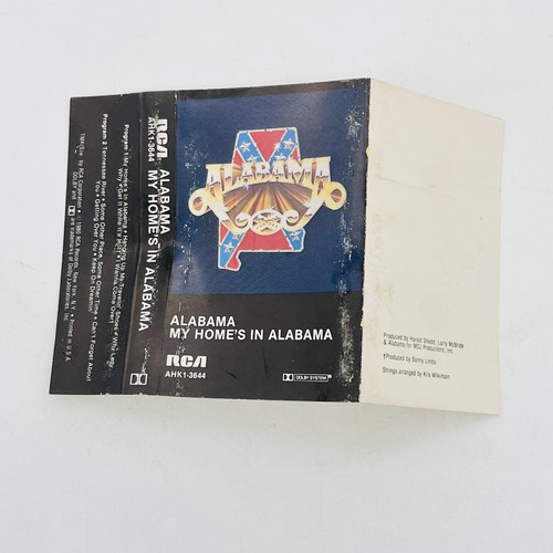 Alabama My Home's in Alabama & The Closer You Get Cassette Tapes Country Music - Picture 8 of 13