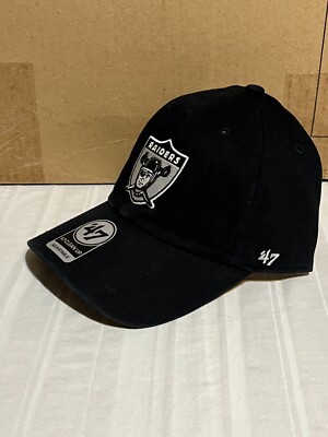80〜90's RAIDERS newera black cap Vintage New Los Angeles Raiders Snapback Hat Cap 80s 90s