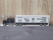 (2522) Wiking 1:87, 527/129 US Truck Container Sattelzug