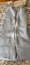 Gray Quilted Baby Sleep Sack