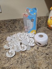 Safety First Mixed Lot 39 Pc Outlet Covers And Press Plug Prot  Door knob Cover